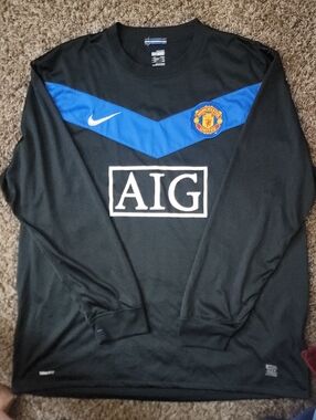 Nike FC Manchester United Vintage Soccer Longsleeve Jersey